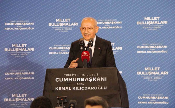 Kılıçdaroğlu, Ereğli’deki Konuşmasında Konya’yı Ülke Yaptı, Sosyal Medyada Gündem Oldu