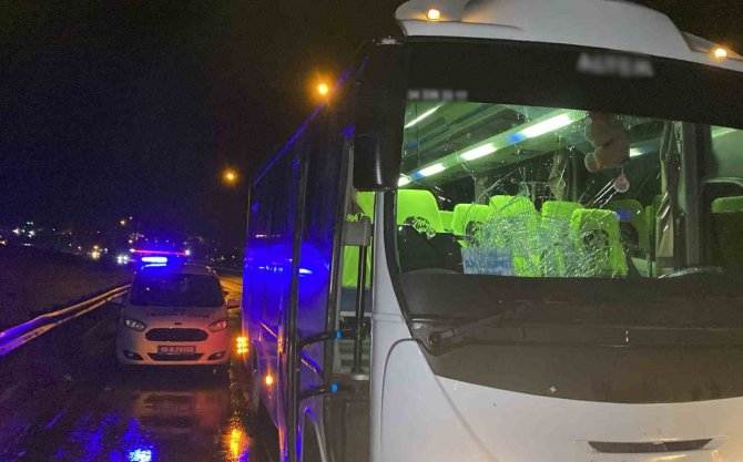 Tekirdağ’da İşçi Servisinin Çarptığı Yayanın Durumu Kritik