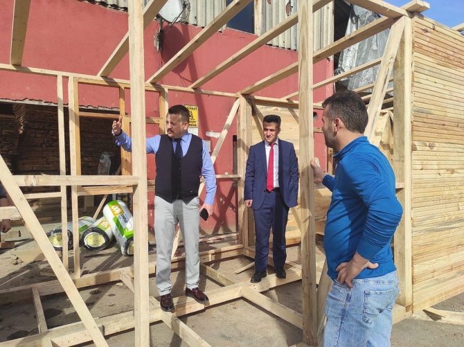 Ahşap Konteyner Sınıflar ’Eğitim Kampüsü Projesiyle’ Malatya’ya Gönderiliyor