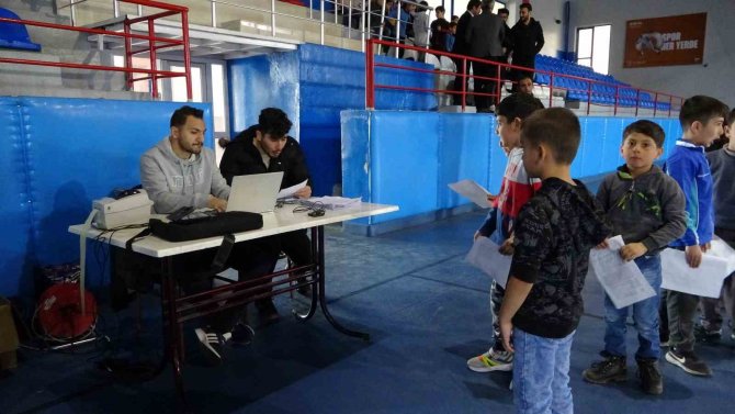 Tatvan’da Sportif Yetenek Taraması Yapıldı