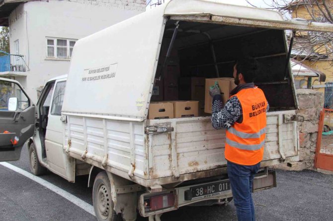 Bünyan Belediyesi Bu Ramazanda Da İhtiyaç Sahiplerini Unutmadı