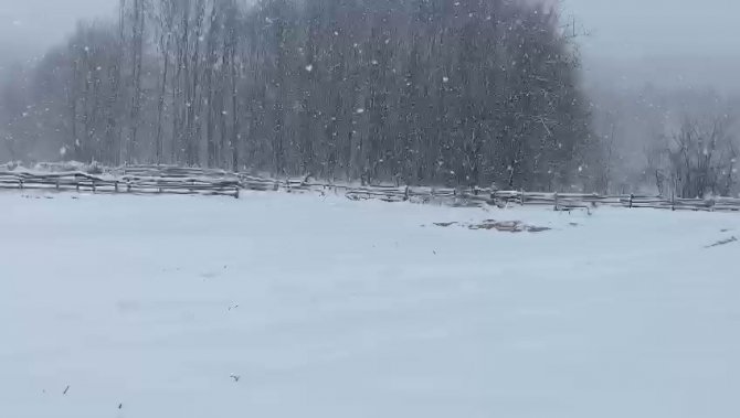 İ̇znik’te Mart Ayında Kar Sürprizi