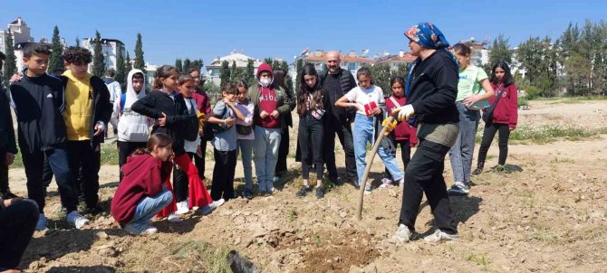 Öğrenciler Kurumları Gezdi, Fidan Dikti