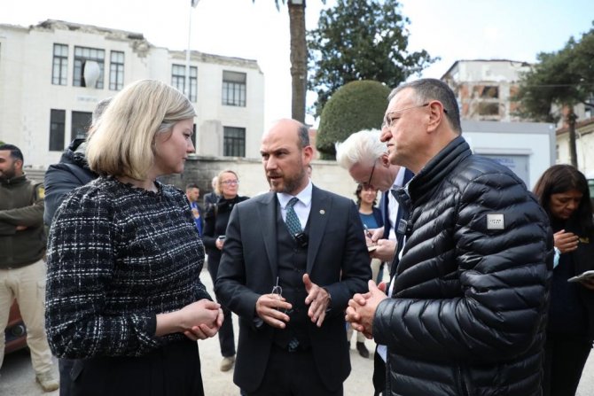 Hollanda Dış Ticaret Ve Kalkınma İ̇şbirliği Bakanı Schreinemacher Hatay’da