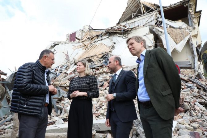 Hollanda Dış Ticaret Ve Kalkınma İ̇şbirliği Bakanı Schreinemacher Hatay’da