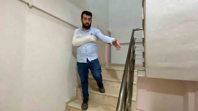 Ev Sahibi Ve Kiracı Arasında “Merdivenden İttin” Polemiği