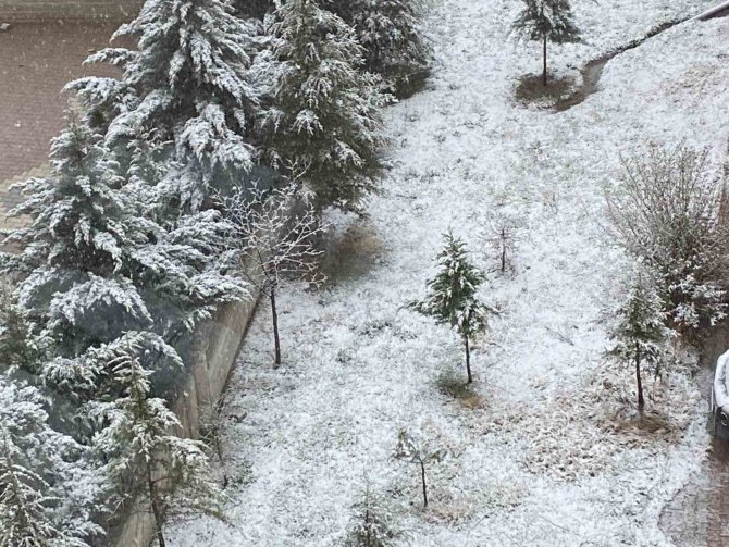 Kulu’da Kar Yağışı Etkili Oldu