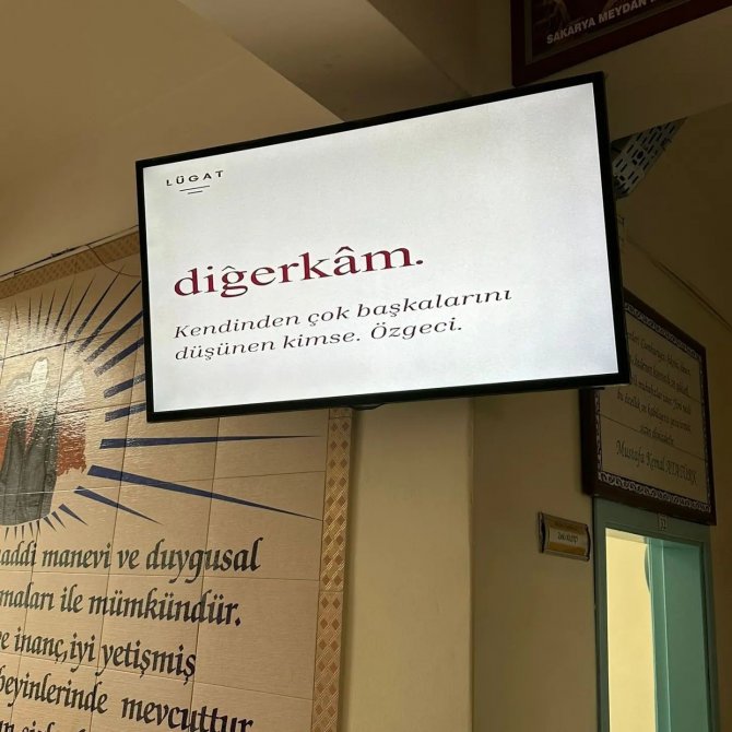 Kütahya Nafi Güral Fen Lisesinde, “Sözcükler Unutulmasın" İsimli Proje