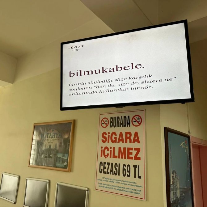 Kütahya Nafi Güral Fen Lisesinde, “Sözcükler Unutulmasın" İsimli Proje