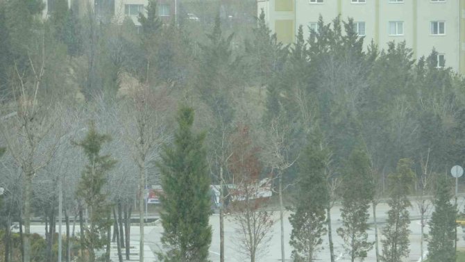 Aksaray’da Rüzgar Ve Kar Yağışı Etkili Oluyor