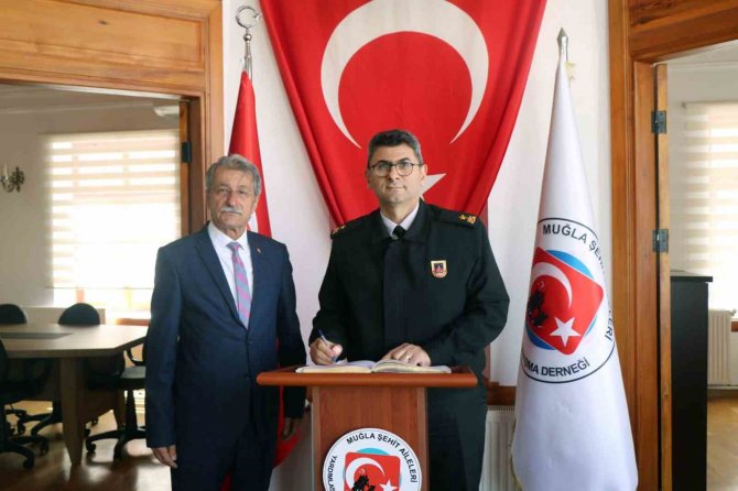 Tuğgeneral Gemalmaz’dan Muğla Şehit Aileleri Derneği’ne Hayırlı Olsun Ziyareti