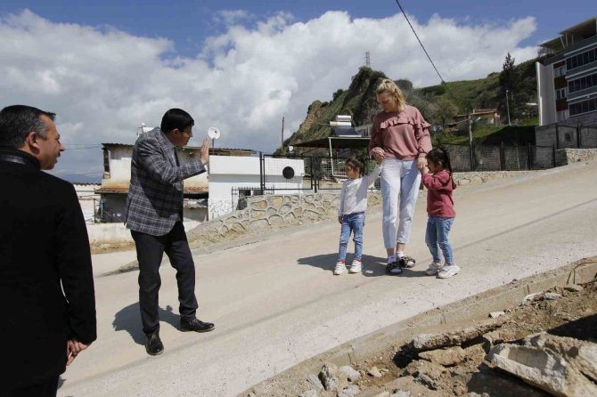 Nazilli’de Yol Çalışmaları Devam Ediyor