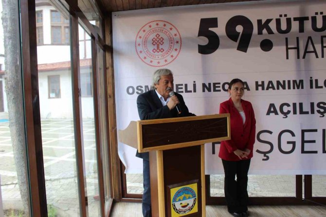 Osmaneli’nde ’Halk Kütüphanesi’ Yeni Yerinde Hizmete Açıldı