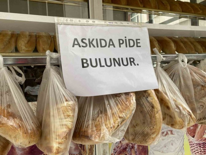 Sinop’ta Hayırseverden Ramazan’da Askıda Pide Bağışı