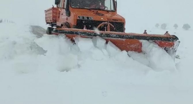 Adana’nın Yüksek Kesimlerinde Yoğun Kar Yağısı