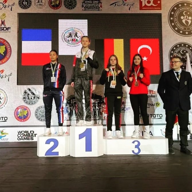 Aydınlı Yılmaz, Muaythai Avrupa Üçüncüsü Oldu
