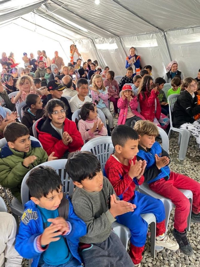 Bodrum’un Dostluk Kenti Hatay’da Çocukların Yüzü Gülüyor