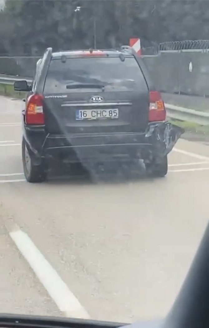 Trafikteki Yan Yan Seyreden Cipi Gören Sürücüler, Gözlerine İnanamadı