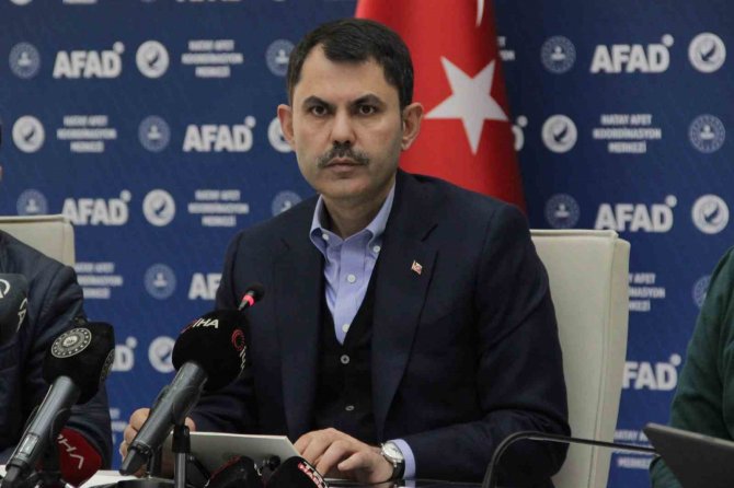 Bakan Kurum: "312 Bin 931 Binanın Yıkık, Acil Yıkılacak, Ağır Ve Orta Hasarlı Olduğunu Tespit Ettik"