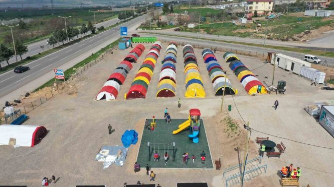 İ̇zmit Belediyesi’nin Kahramanmaraş’ta Kurduğu Yaşam Alanı Faaliyete Başladı