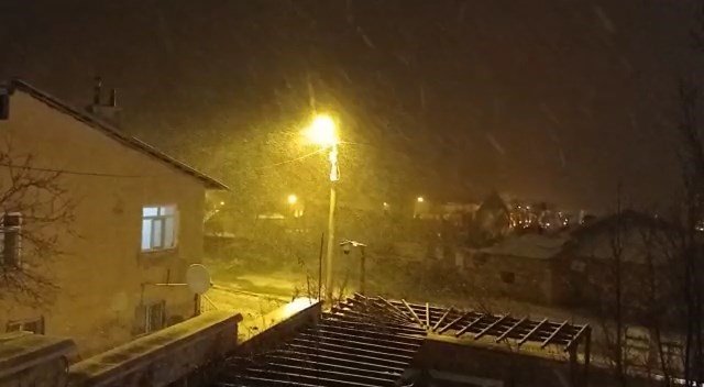 Kar Yağışı Harput’ta Etkili Oldu