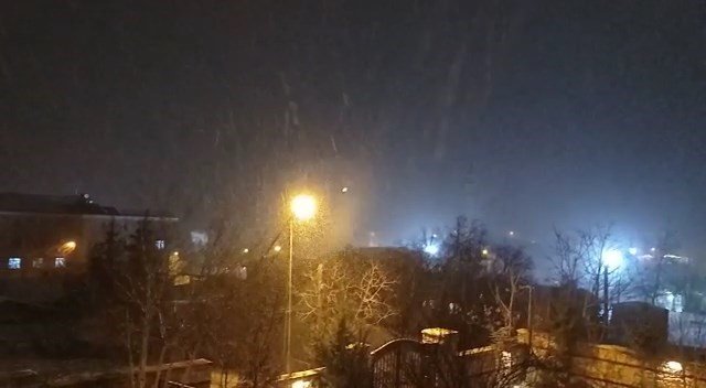 Kar Yağışı Harput’ta Etkili Oldu