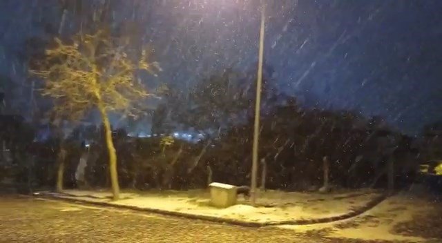 Kar Yağışı Harput’ta Etkili Oldu