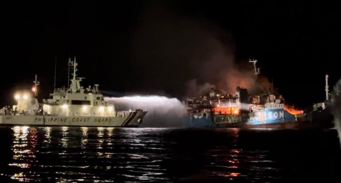 Filipinler’de Feribotta Yangın: 12 Ölü, 14 Yaralı