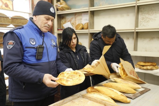 Fırın Denetiminde Pide Gramajları Yüksek Çıktı