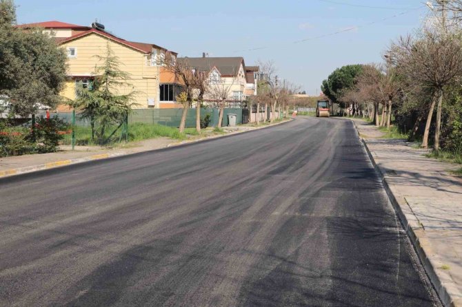 Tütünçiftlik’i Derince’ye Bağlayan Cadde Yenilendi