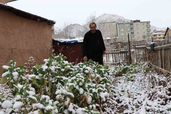 Oltu’ya Mart Karı Yağdı