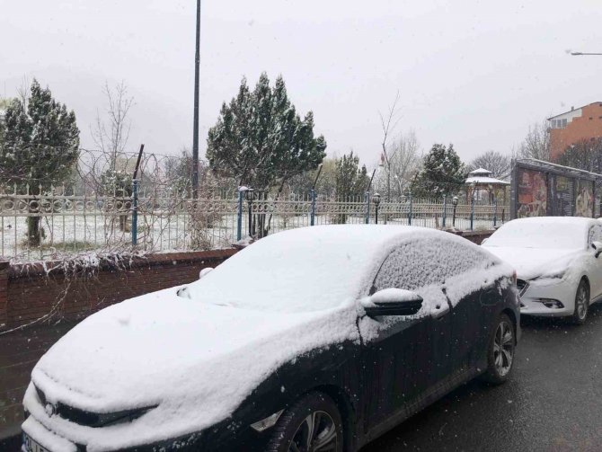 Oltu’ya Mart Karı Yağdı