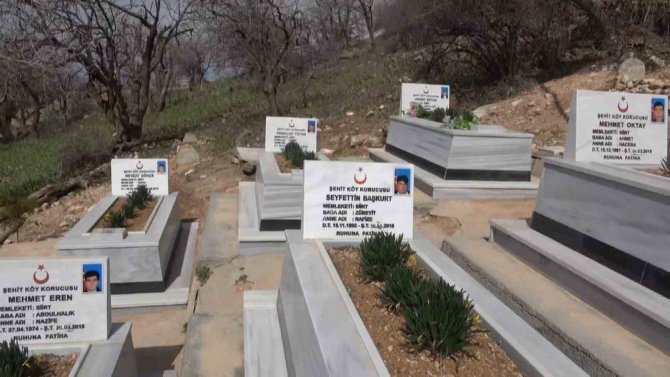 Pkk Terör Örgütüne 6 Şehit Veren Ekmekçiler Köyünün Acısı Dinmiyor