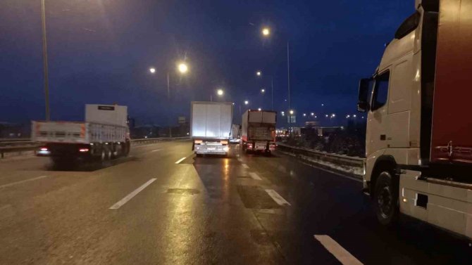 Ankara İstikametine Ulaşım Tek Şeritten Verilmeye Başlandı