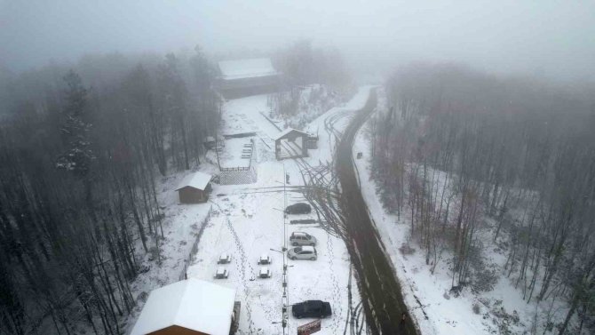 Zonguldak’ta Kar Ve Sis