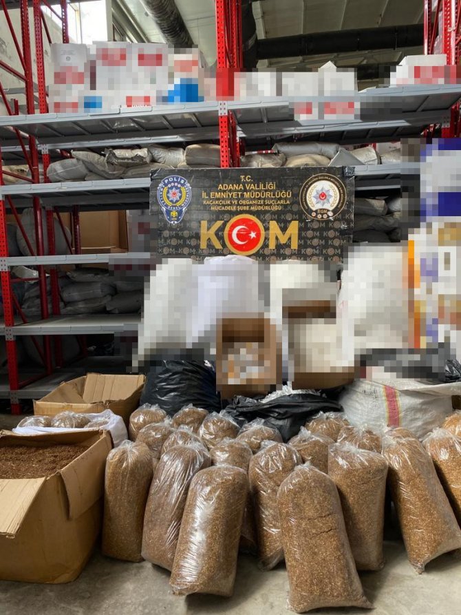 16 Milyon 320 Bin Kaçak Makaron Ve Doldurulmuş Sigara Ele Geçirildi