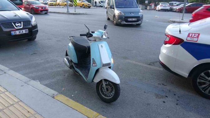 Aydınlatma Direğine Çarpan Motosiklet Sürücüsü Ağır Yaralandı