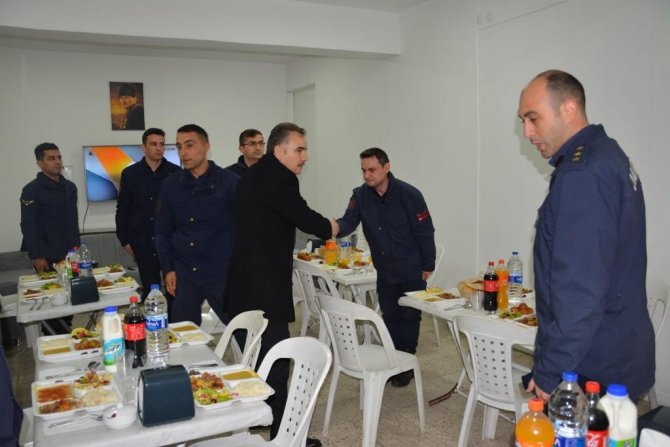 Kaymakam Odabaş, Jandarma İle İftarda Bir Araya Geldi