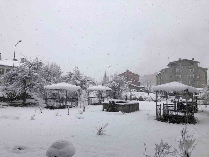 Hizan’da Kar Yağışı