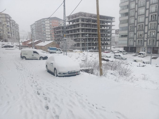 Bitlis’te Kar Yağışı