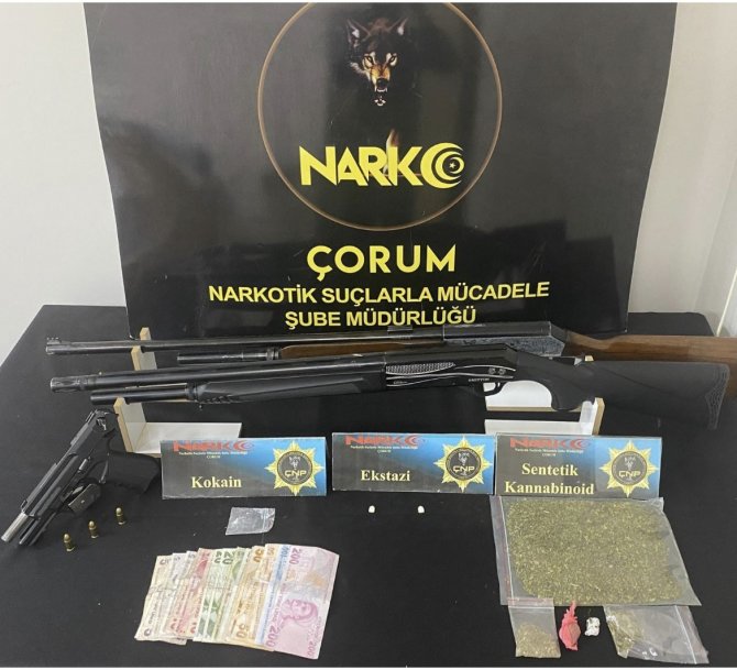 Çorum Polisinden Uyuşturucu Operasyonu: 10 Tutuklama