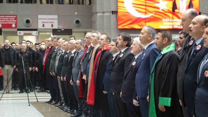 Şehit Savcı Mehmet Selim Kiraz Ölümünün 8’inci Yıl Dönümünde Adliyede Anıldı