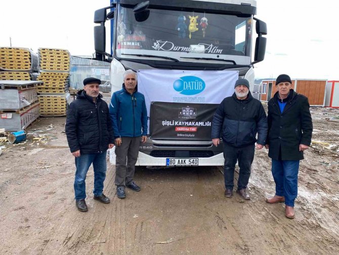 Datüb’den Kahramanmaraş’a Konteyner Desteği