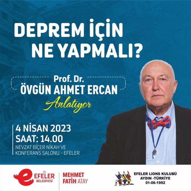 Efeler’de Deprem Bilinci Artıyor