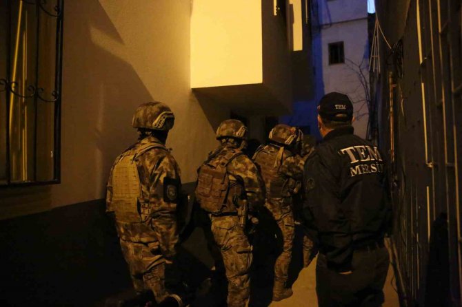 Mersin’de Deaş’a Operasyon: 8 Gözaltı Kararı