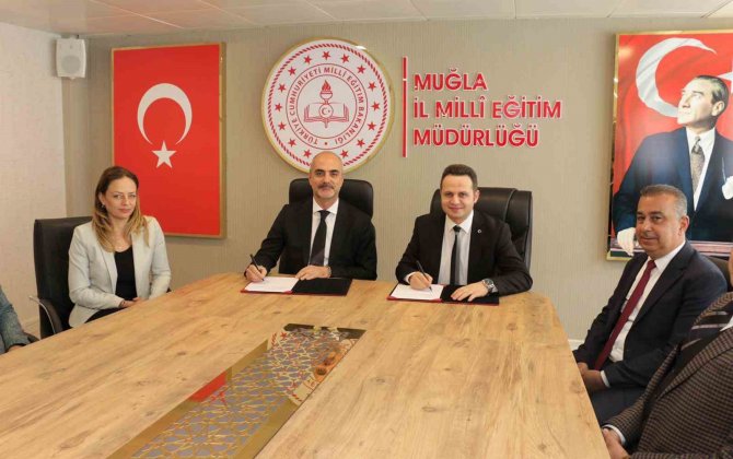 Muğla İ̇l Milli Eğitim, Yk Enerji İle Mesleki Eğitimde İş Birliği İmzalandı