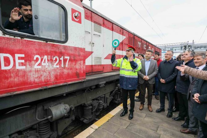 250 Konteynerlik Kent İçin Sakarya’dan Bir Tren Daha Uğurlandı