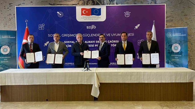 Sosyal Girişimcilik, Güçlendirme Ve Uyum Projesi Protokolü İmzalandı