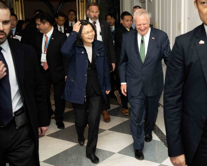 Tayvan Lideri Tsai’ye Abd’de Küresel Liderlik Ödülü