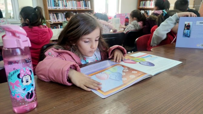 Çemişgezek’te Okul Öncesi Öğrencileri Kütüphaneyle Tanıştı